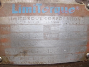 LIMITORQUE 14" VALVE, TRAINING AID. LOADING & HANDLING FEE $15-4609
